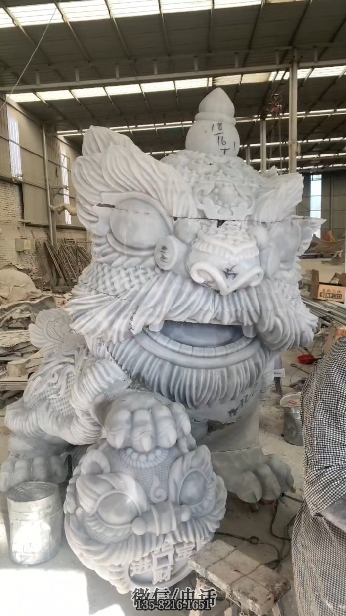舞獅子，3d打印件拼裝完成