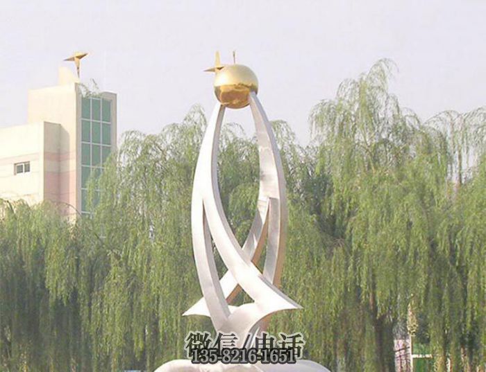景觀雕塑實拍圖