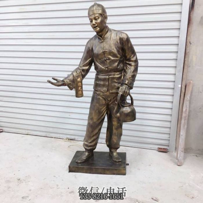人物雕塑實拍圖