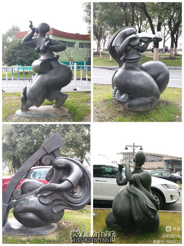 人物雕塑實拍圖