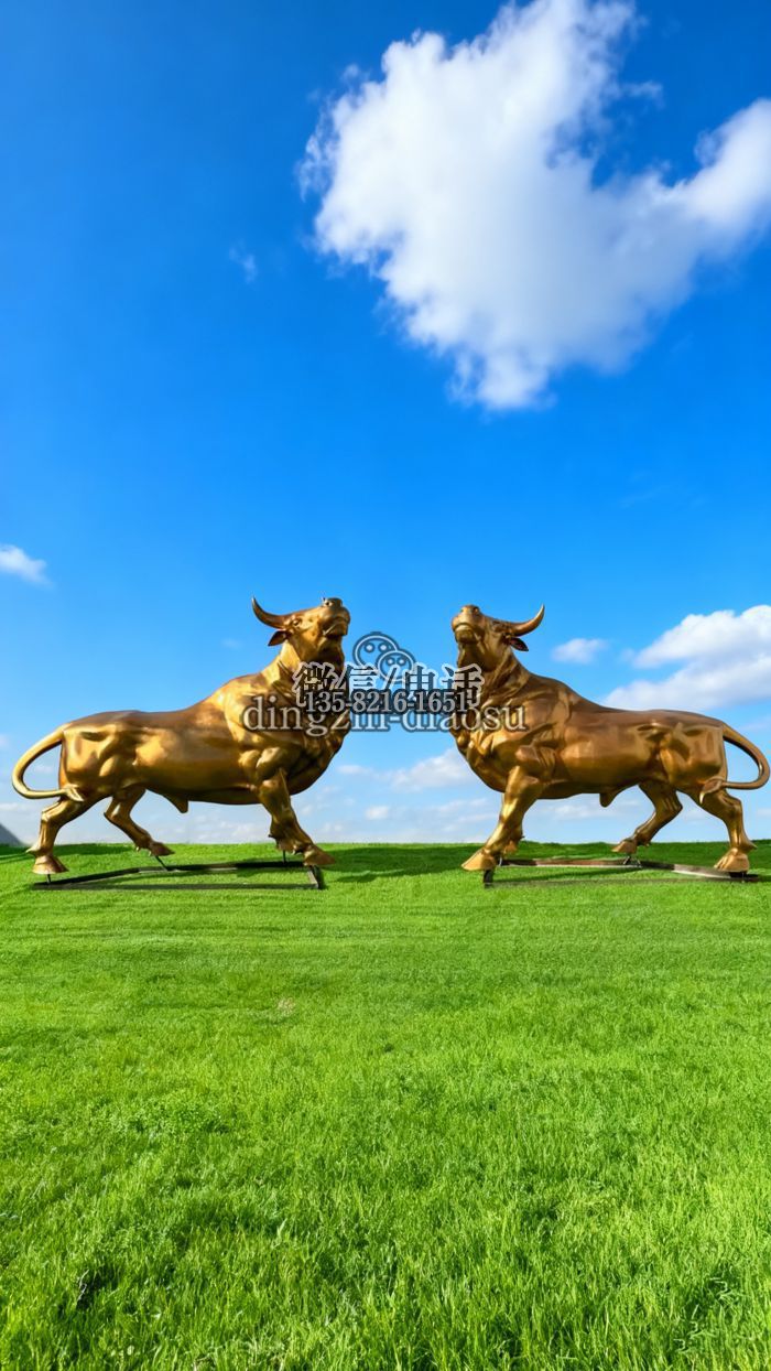 公牛雕塑