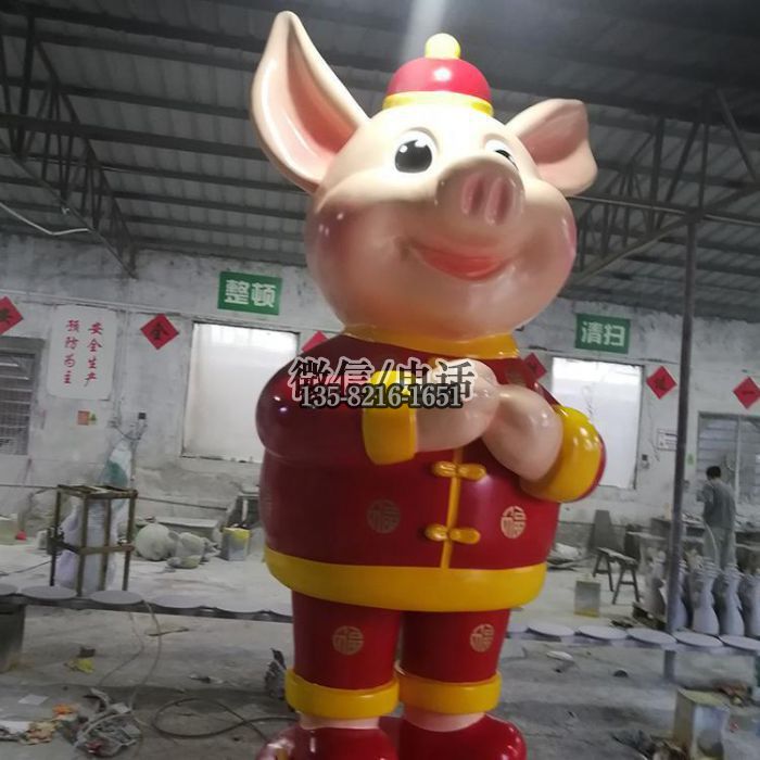 動物雕塑實(shí)拍圖