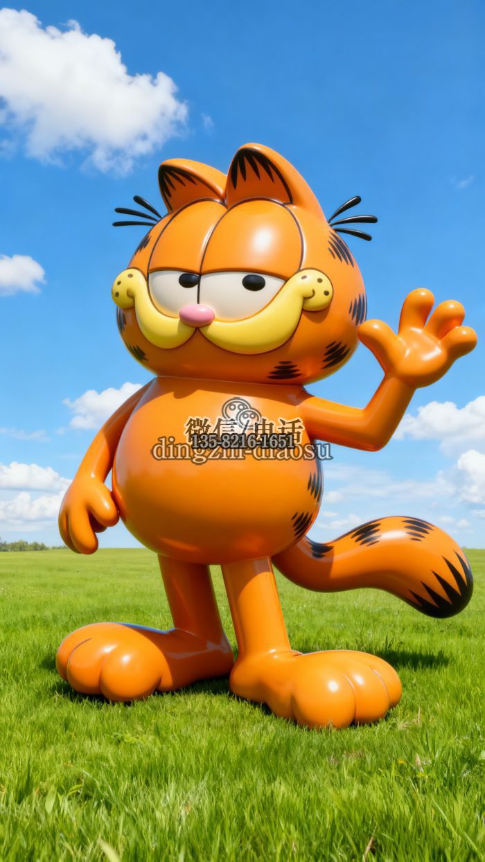 加菲貓雕塑