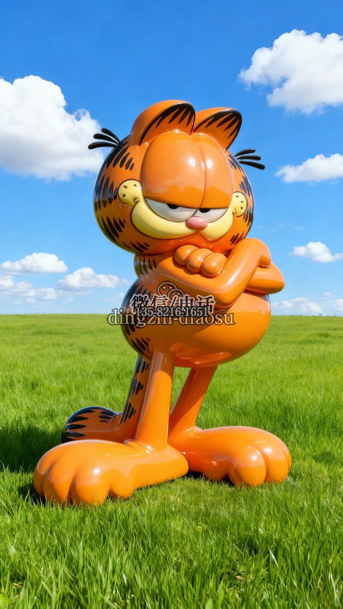 加菲貓雕塑